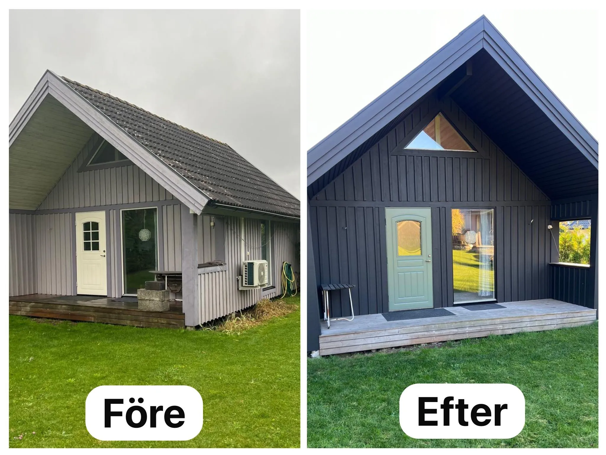 Fasadrenovering Öland